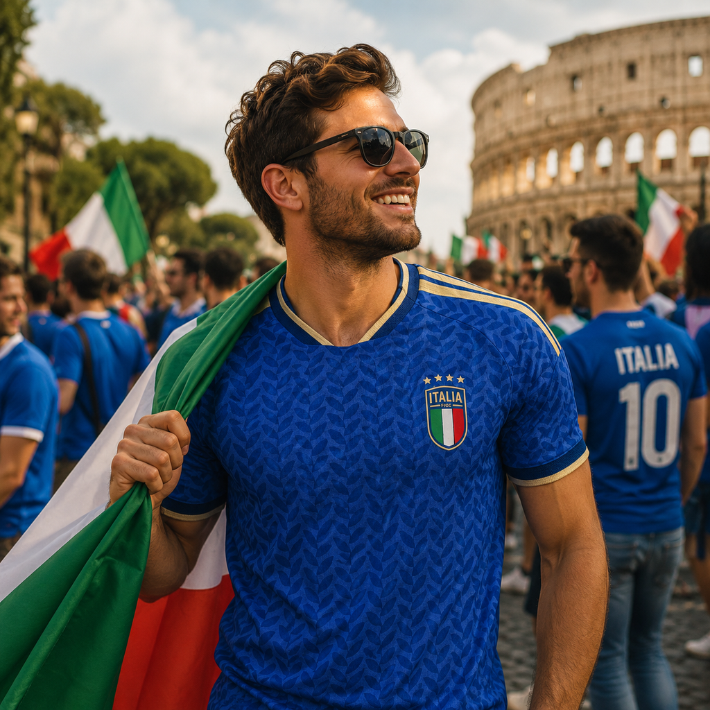 Italy 2026 Men's Football Fan Jersey