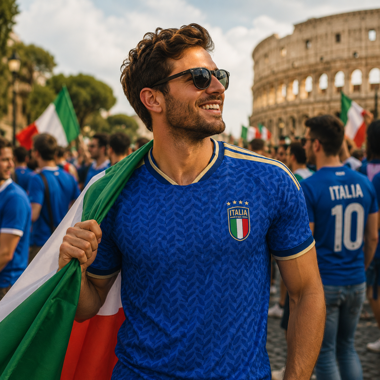 Italy 2026 Men's Football Fan Jersey