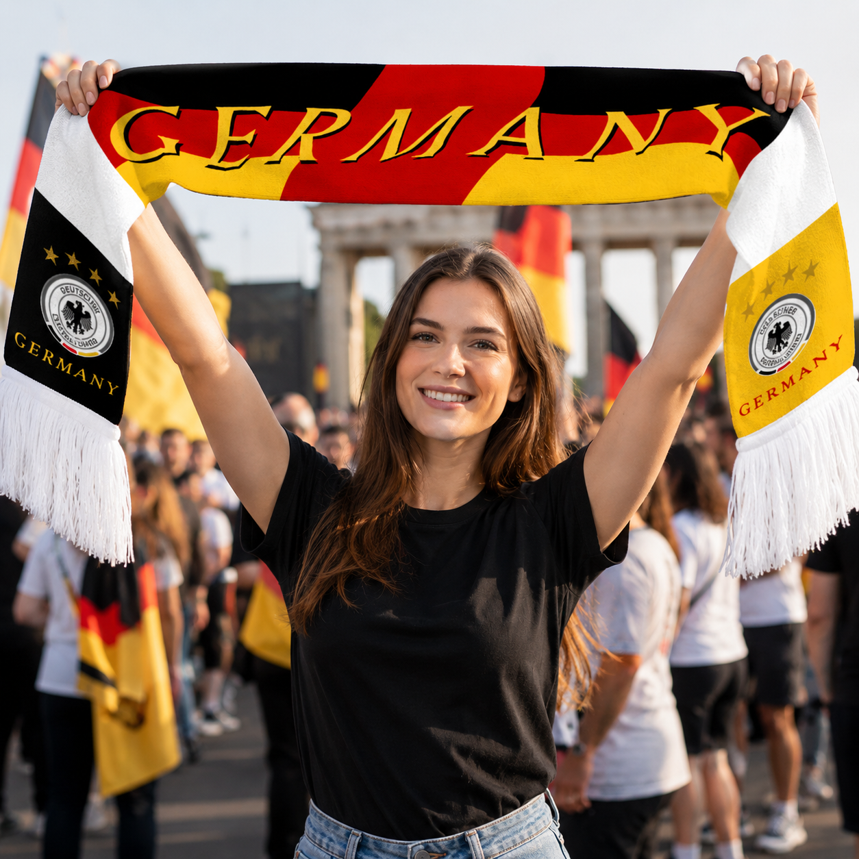 Germany Scarf Side