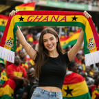Ghana Scarf Third Angle