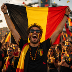 Belgium Flag Detail