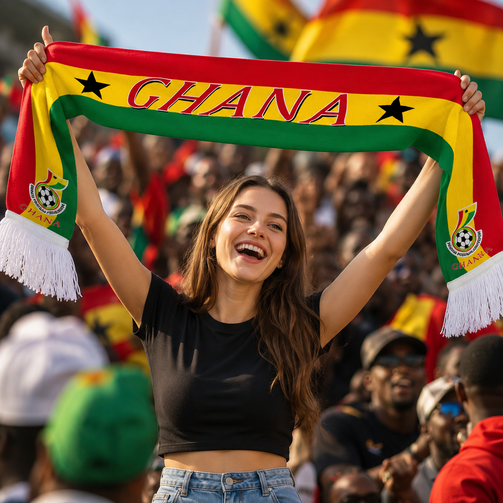 Ghana Scarf Detail