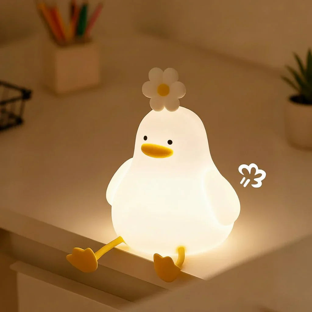 Rechargeable Silicone LED Night Light Table Lamp
