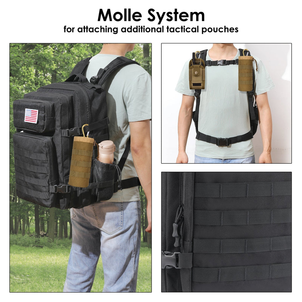 Tactical Military Assault Backpack Outdoor Hiking Gear Pack