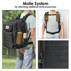 Military Tactical Assault Backpack Outdoor Hiking Gear Pack