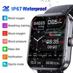 Heart Rate & Blood Pressure Monitoring Smartwatch Fitness Tracker