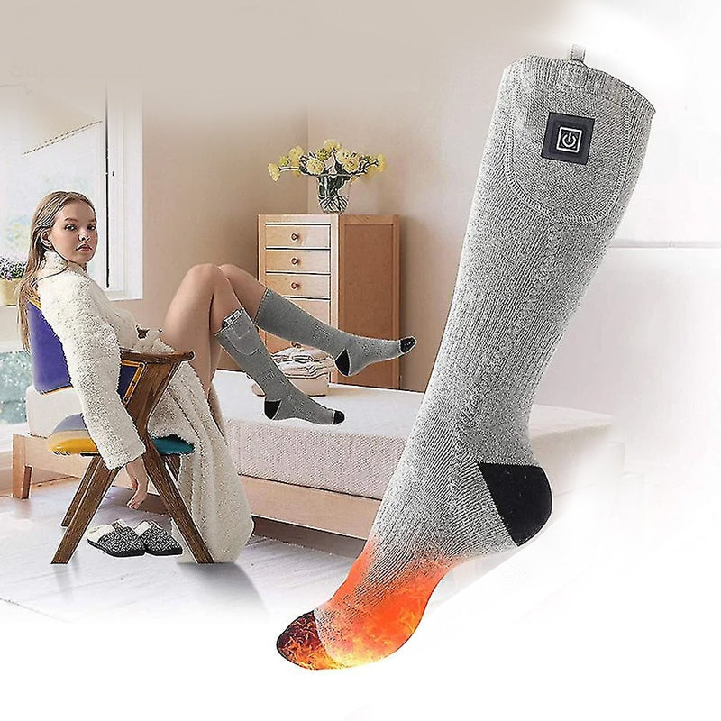 Rechargeable Heated Socks Electric Battery Powered Warm Socks