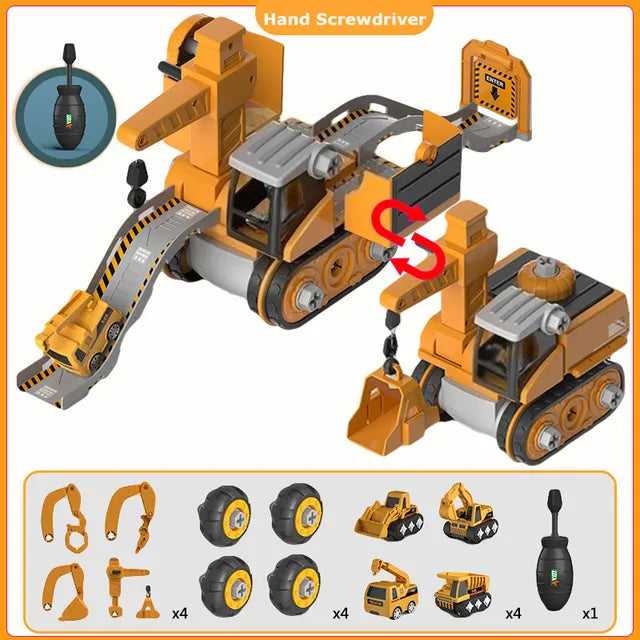 Building Engineer Construction Toy Montessori Meccano Beginner Set