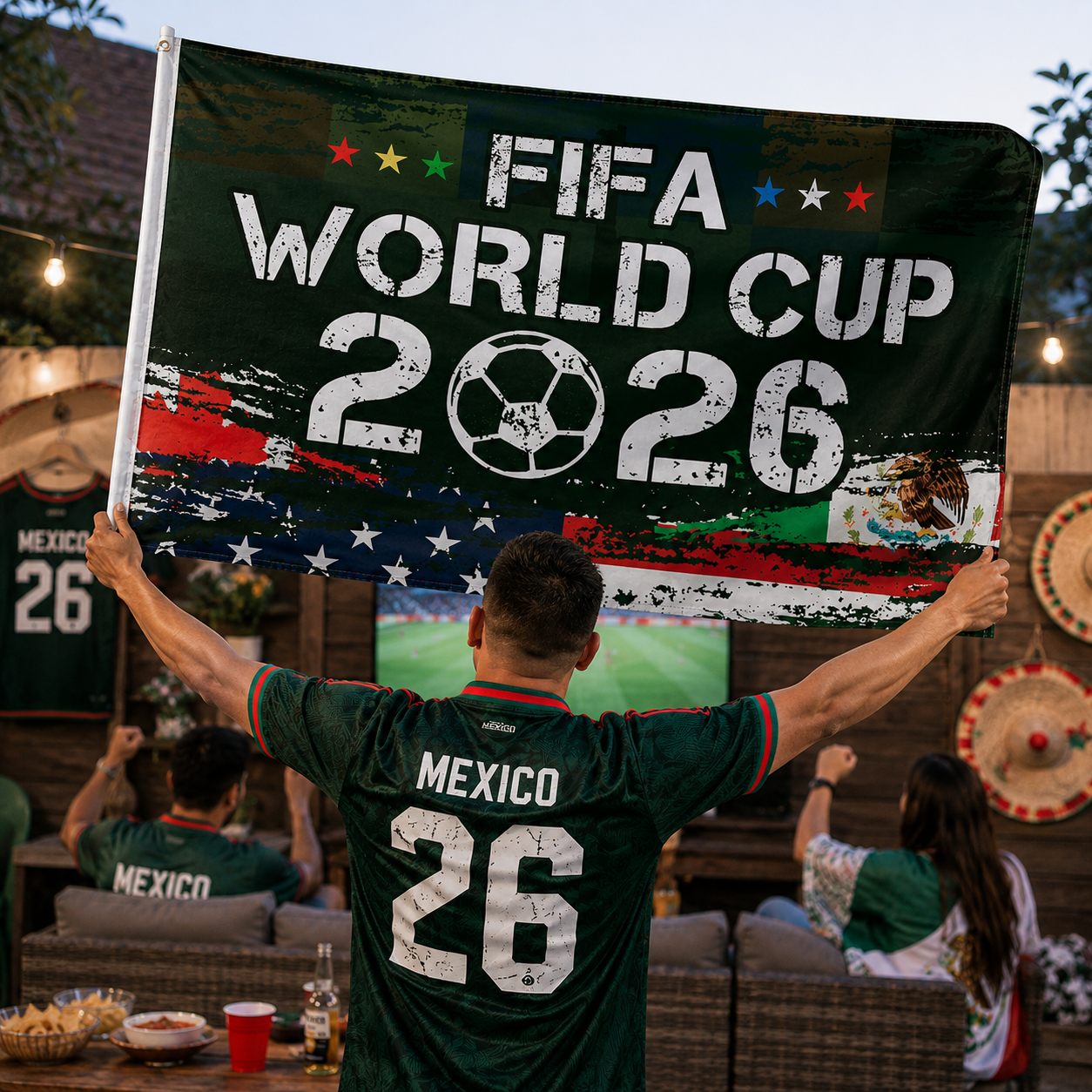 FIFA WC is Coming Flag Detail