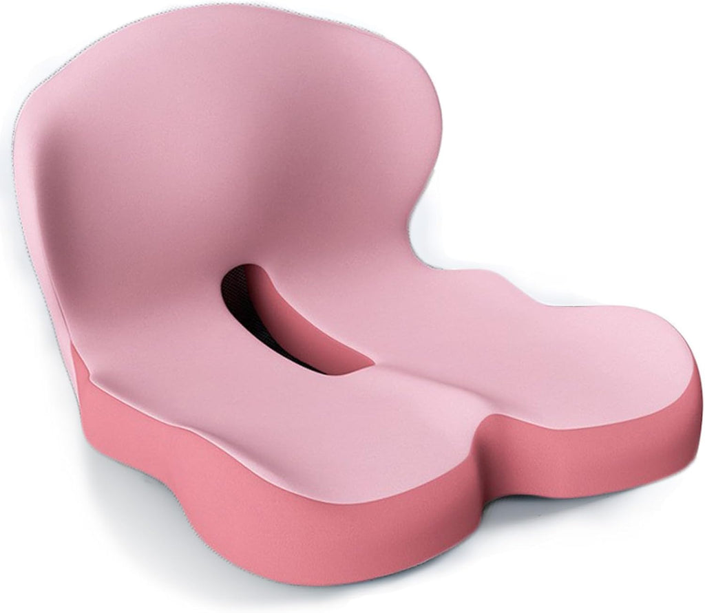 Memory Foam Lumbar Support Back and Seat Cushion Set