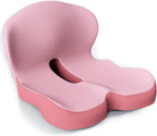 Memory Foam Lumbar Support Back and Seat Cushion Set