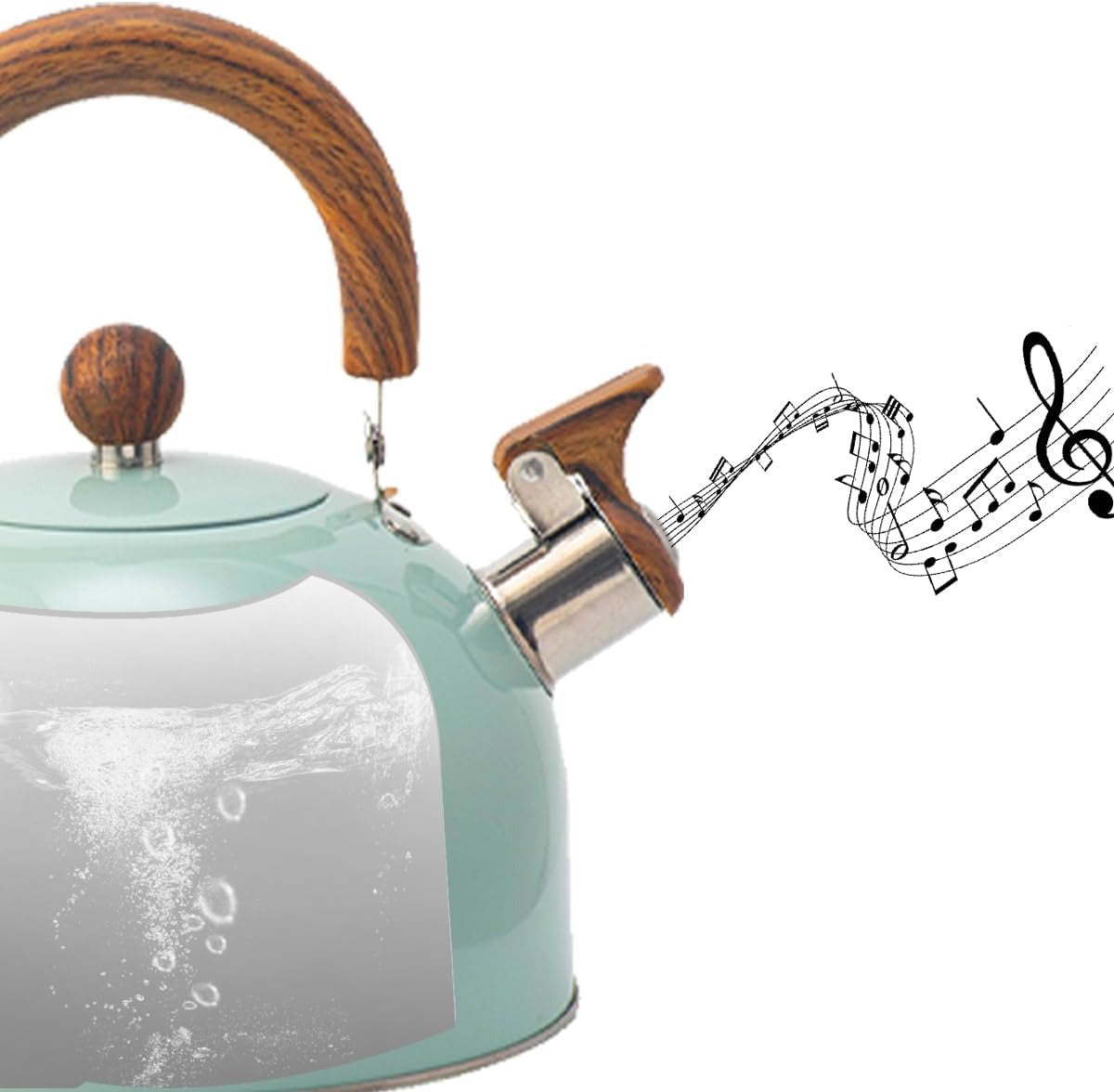 Whistling Kettle Stainless Steel Stove Top Tea Kettle