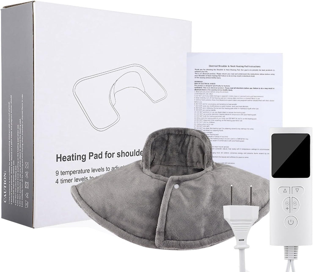 Electric Neck and Shoulder Heating Pad Wrap Therapy