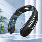 Bladeless Portable Rechargeable Neck Fan 4-Speed 360 Degree Cooling Fan