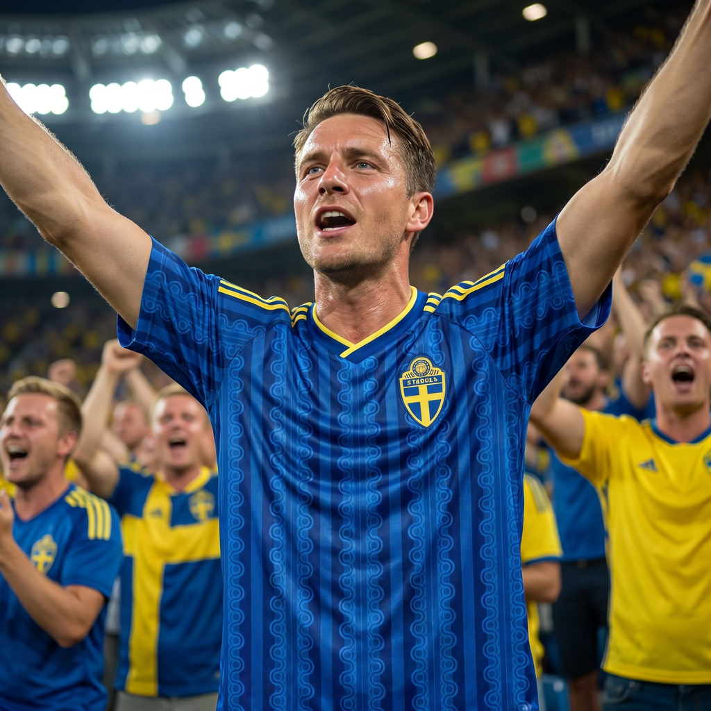Men's Sweden Football Jersey 2026