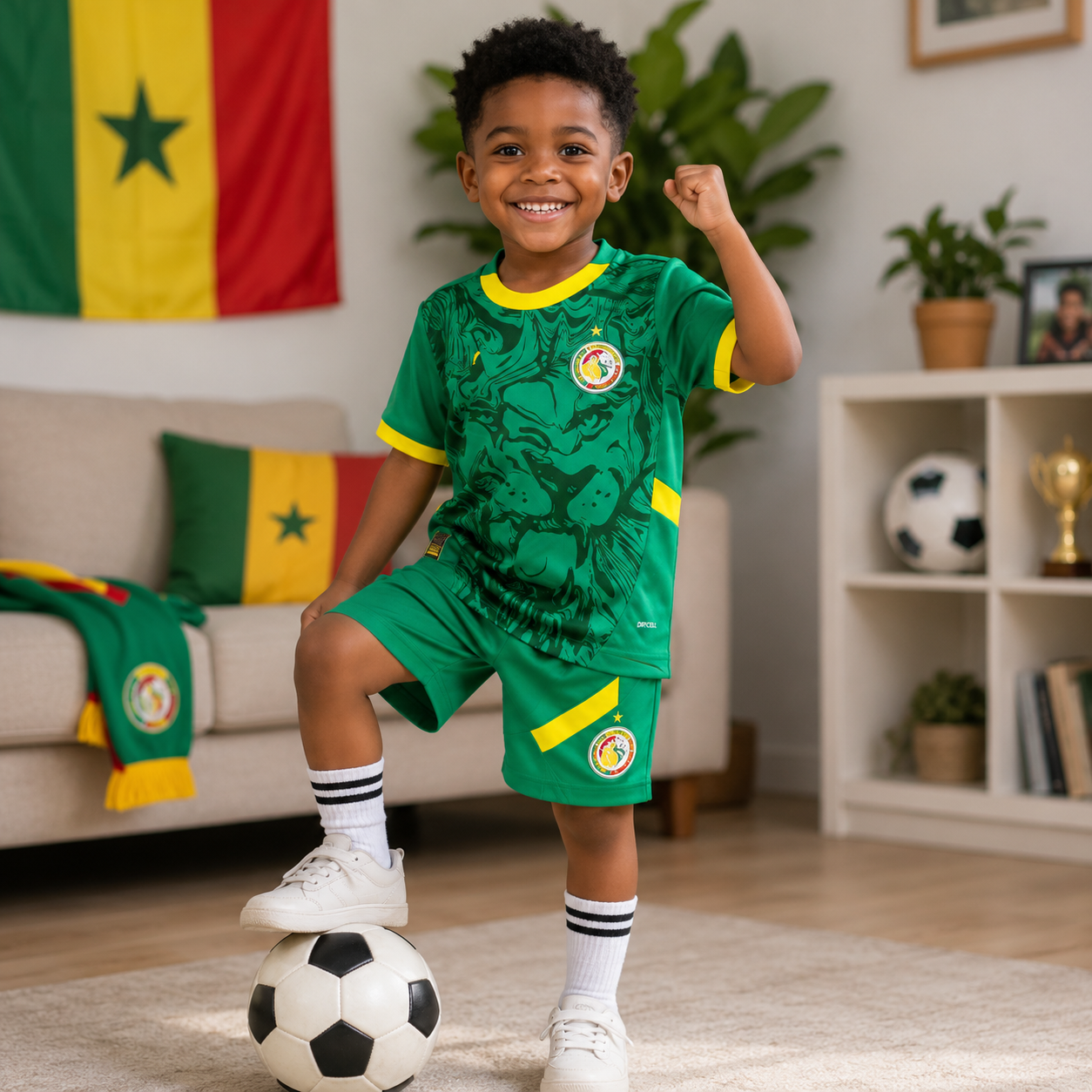 Senegal Away Kit Back View