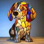 Bulldog Shaped Table Lamp Lighting Fixture