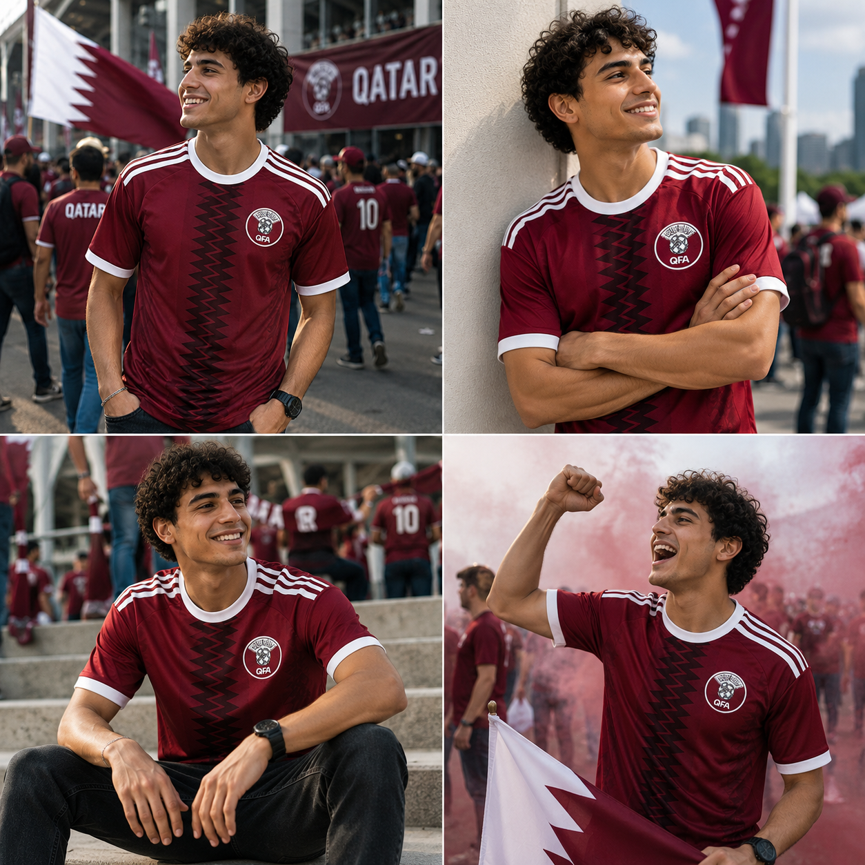 Men's Qatar 2026 Football Jersey