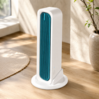 Bladeless Tower Fan Rechargeable Oscillating Desktop Wall Mount Fan with Remote