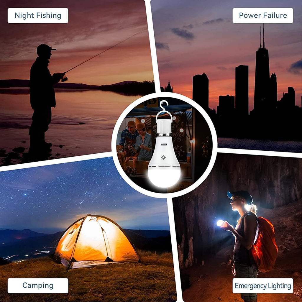Rechargeable Wireless LED Table Lamp Dimmable Portable Indoor Outdoor Light