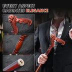 Wooden Straight Walking Cane for Adults