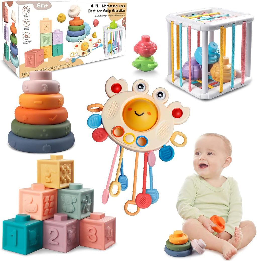 Baby Sensory Toy Set Montessori Educational Developmental Toys