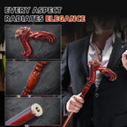 Wooden Straight Walking Cane for Adults