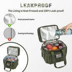 Insulated Tactical Lunch Box Cooler Bag Leakproof Large Capacity 18L