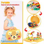 Montessori Educational Toy Set Toolbox Play Tools Kit
