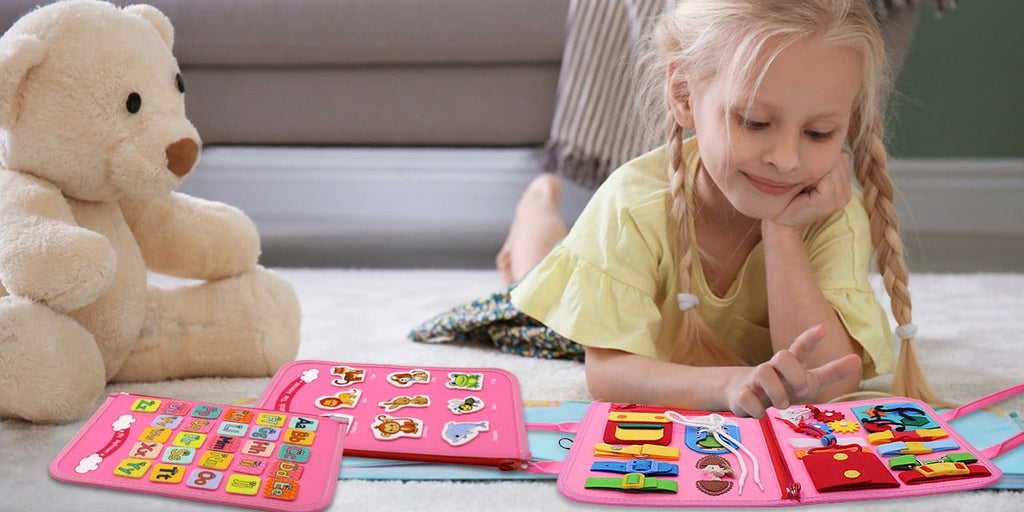 Montessori Busy Board Educational Toy Activity Learning Board