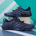 Men Water Sports Quick Dry Mesh Lace Up Shoes