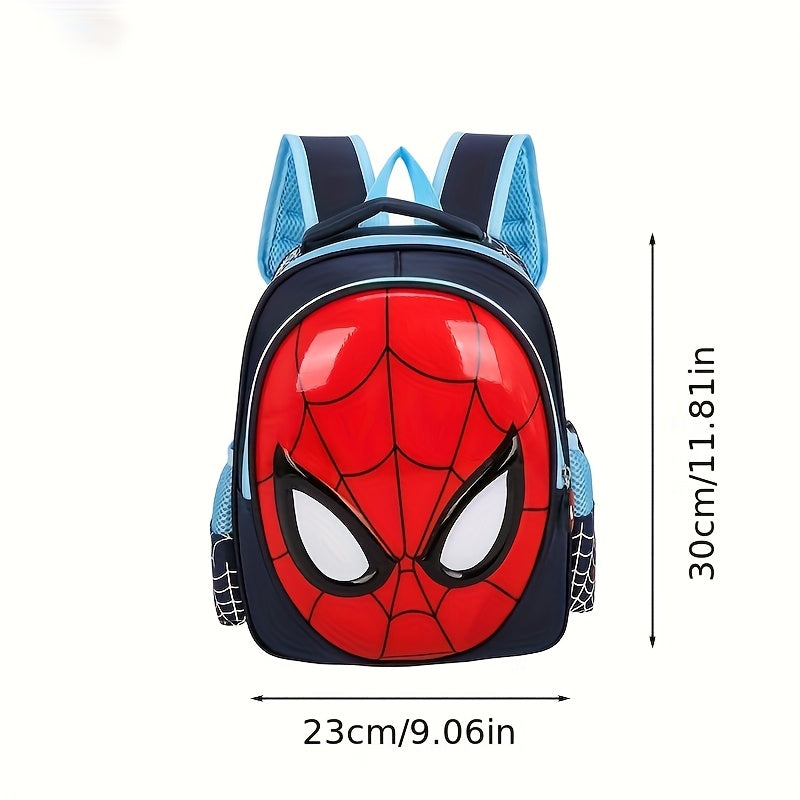 Spider-Man Character School Backpack for Kids Travel Bag