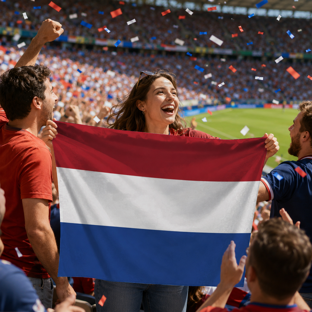 Netherlands Fan Cape