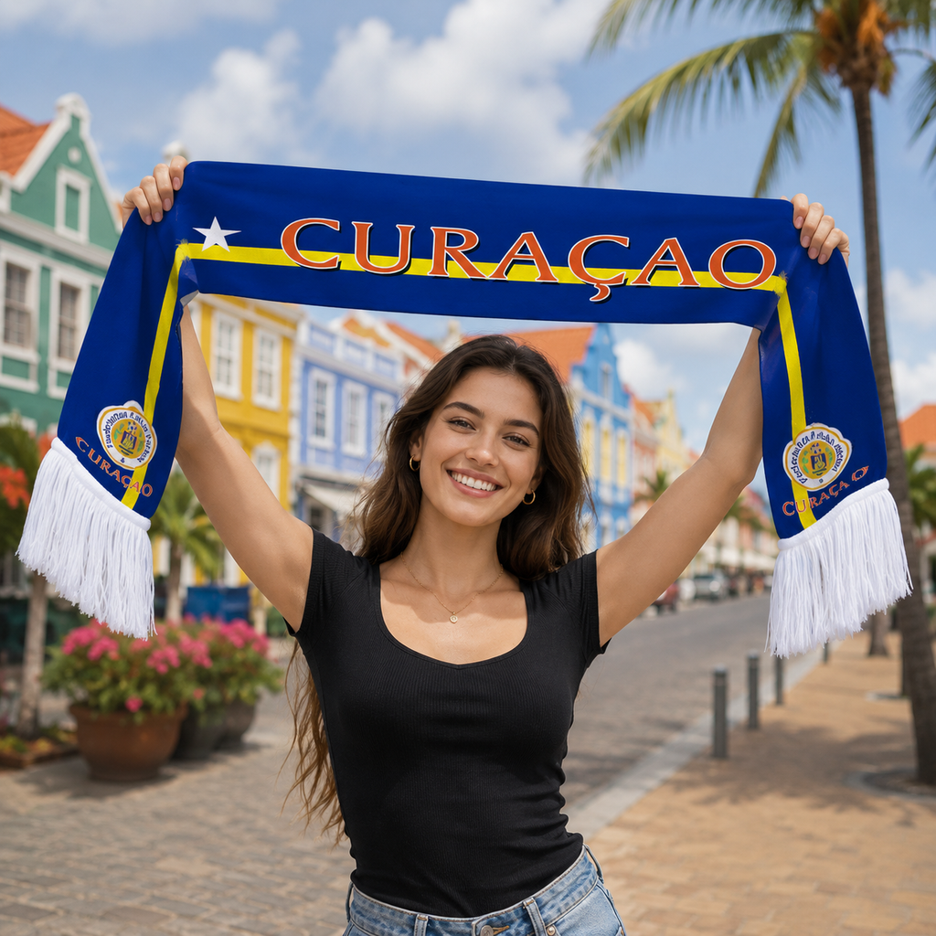 Curacao Fan Scarf