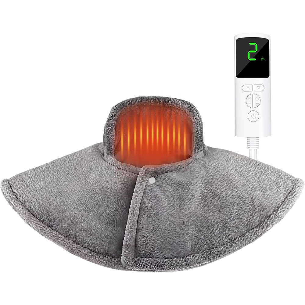 Electric Neck and Shoulder Heating Pad Wrap Therapy