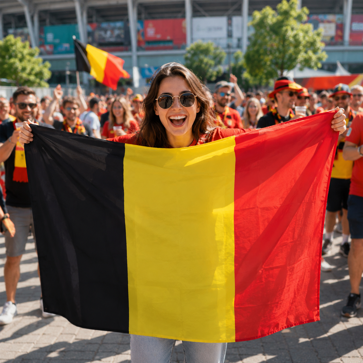 Belgium Cape Detail