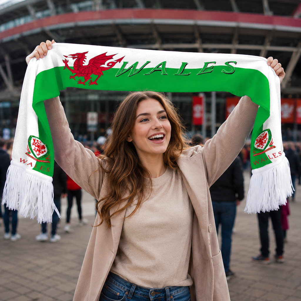Wales Scarf Side