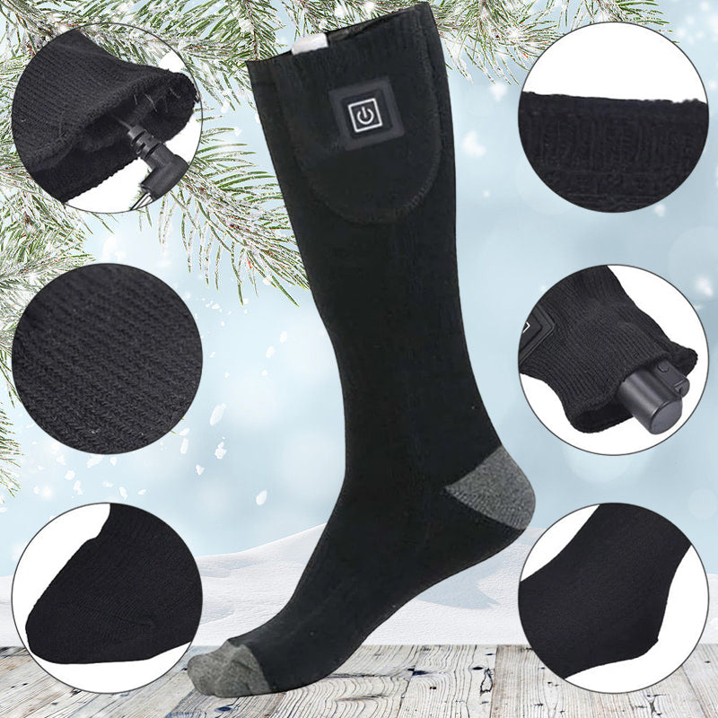 Rechargeable Heated Socks Electric Battery Powered Warm Socks