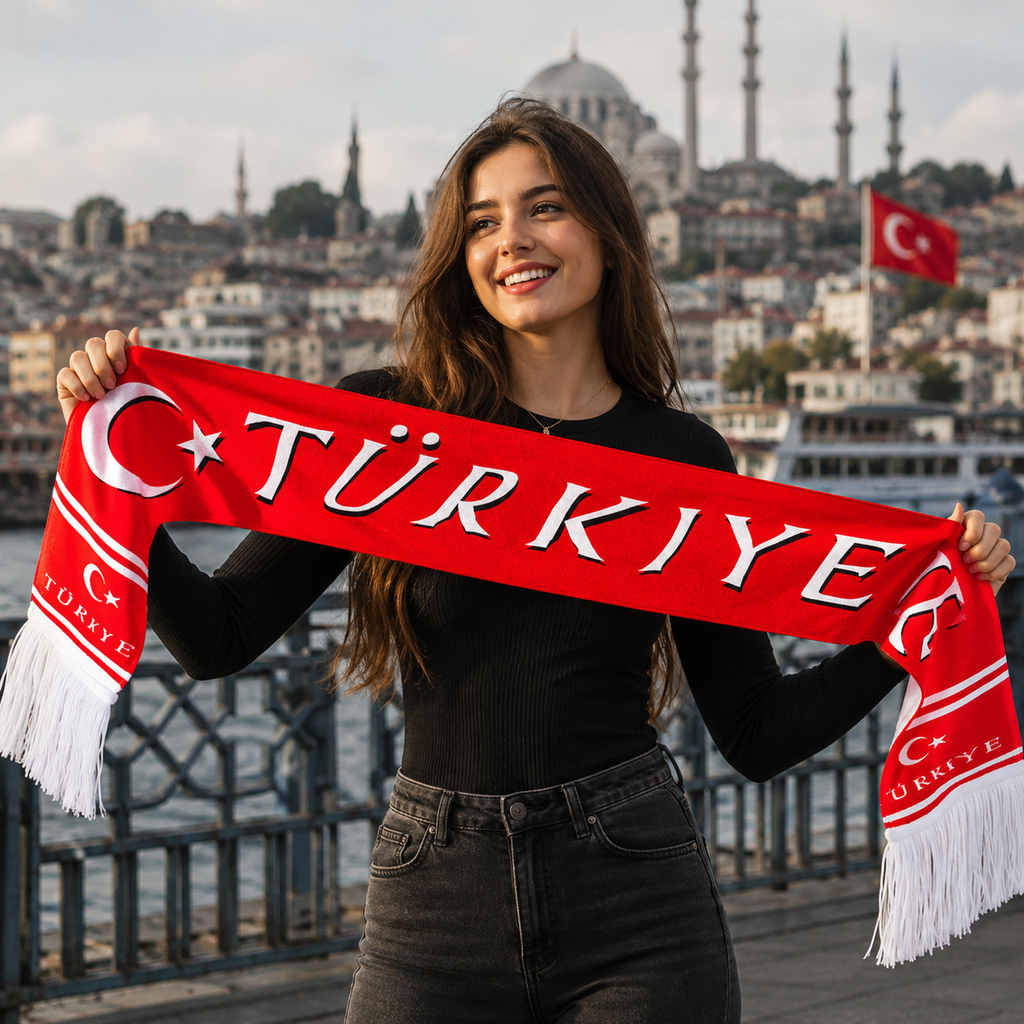 Turkey Scarf Side