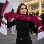 Qatar Scarf Detail