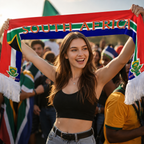 South Africa Scarf Side
