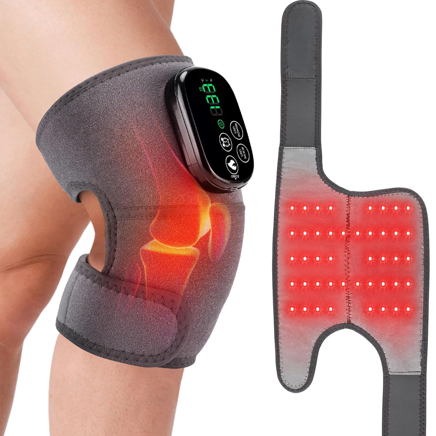 Knee Brace Infrared Light Therapy Device 660nm 850nm