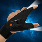 LED Flashlight Gloves Hands Free LED Light Gloves for Repair Camping