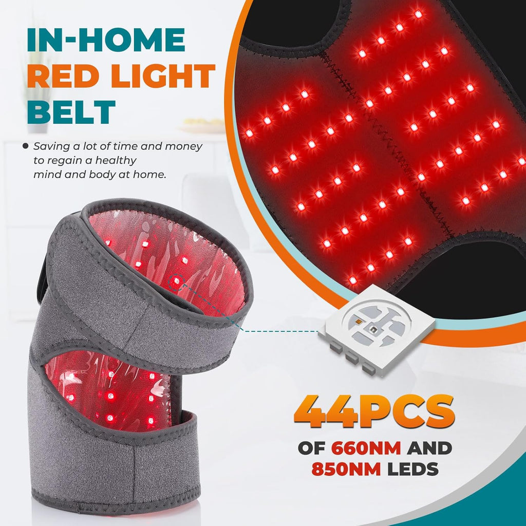 Knee Brace Infrared Light Therapy Device 660nm 850nm