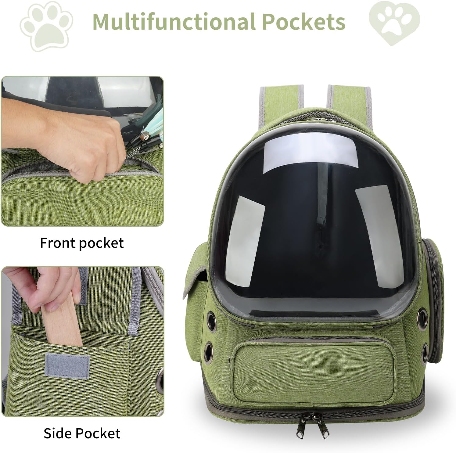 Cat Carrier Backpack Transparent Bubble Pet Carrier