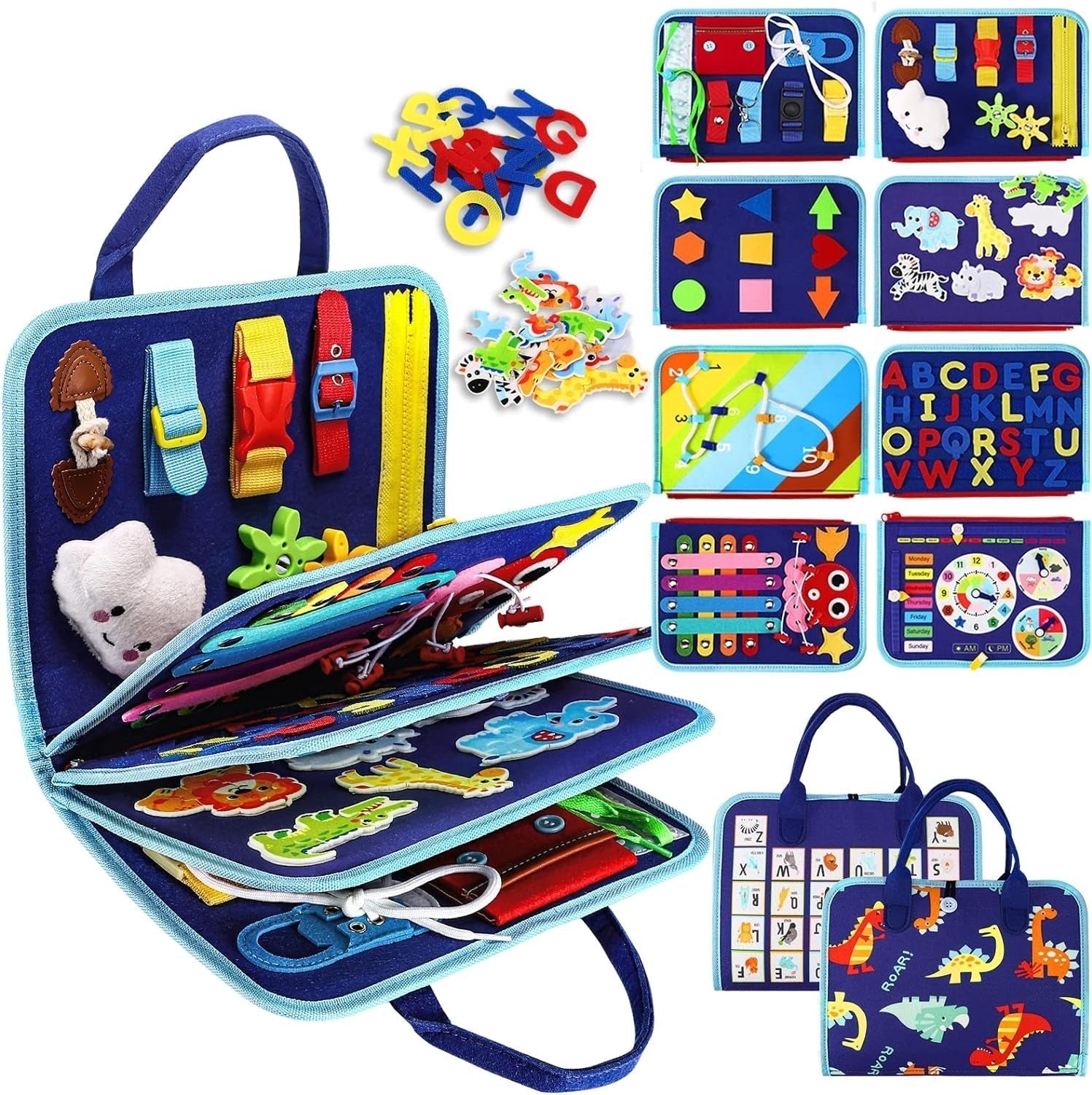 Montessori Busy Board Educational Toy Activity Learning Board