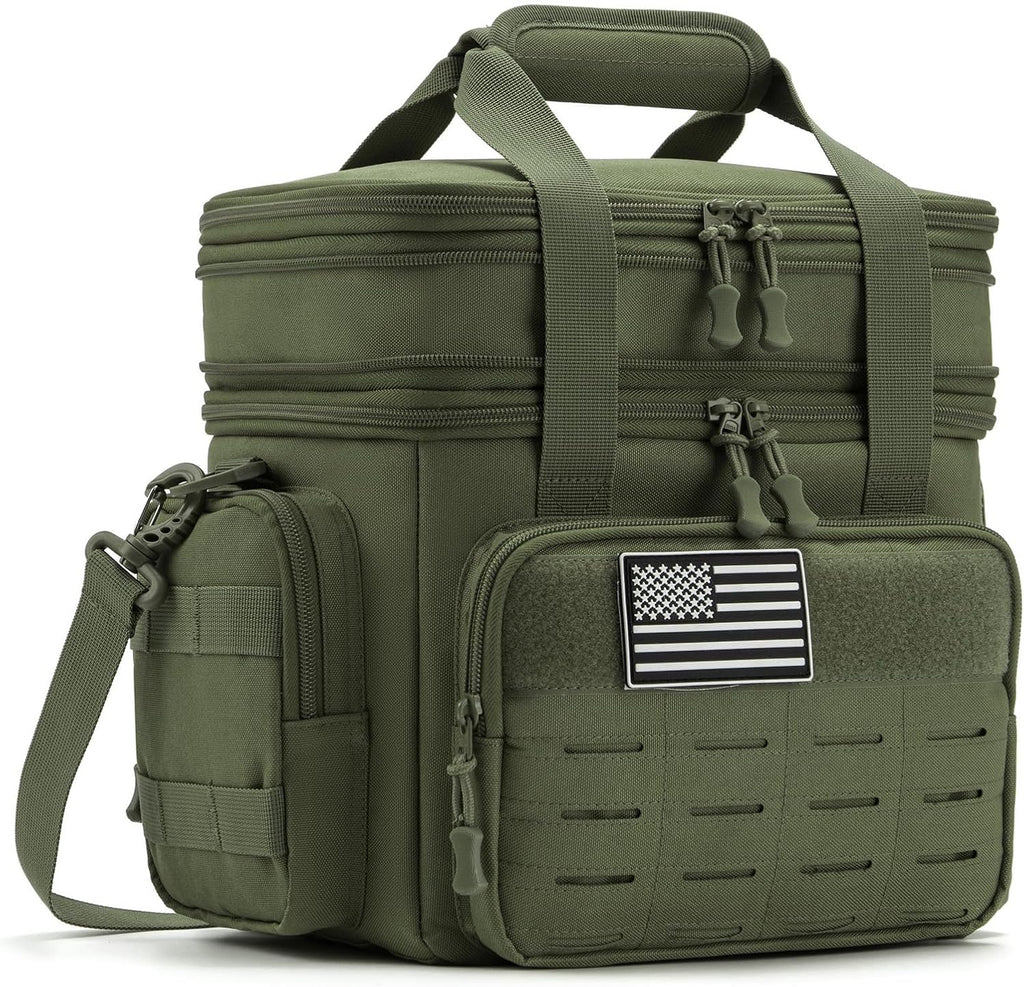 Insulated Tactical Lunch Box Cooler Bag Leakproof Large Capacity 18L