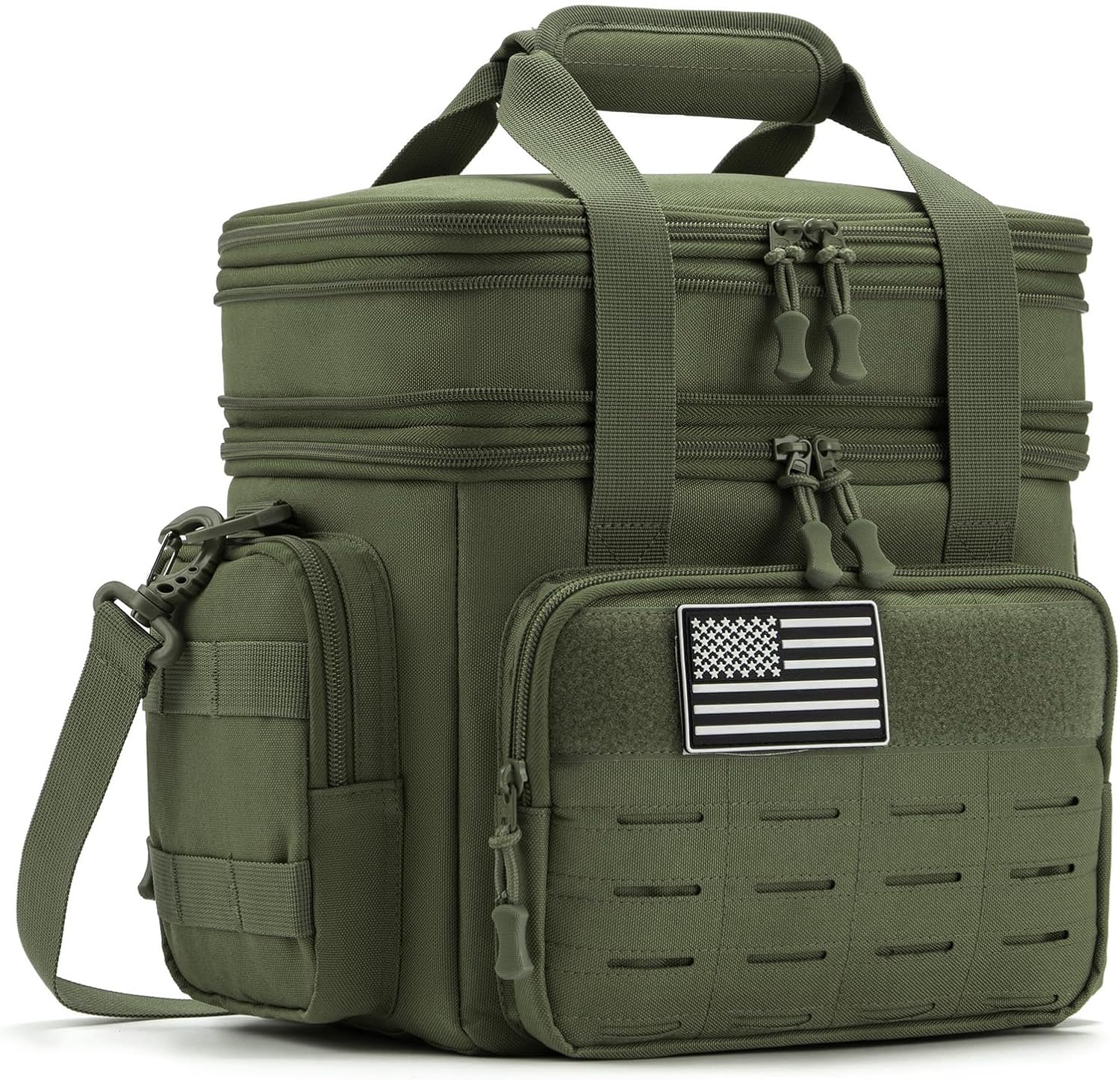 Insulated Tactical Lunch Box Cooler Bag Leakproof Large Capacity 18L