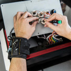 Magnetic Adjustable Wristband with Strong Magnets for Tools