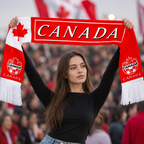Canada Scarf Side